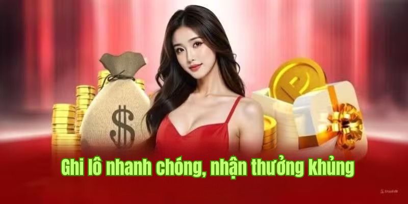 Ghi lô nhanh chóng nhận thưởng cực chất
